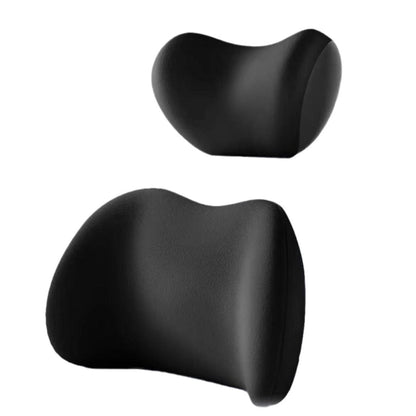 Car Headrest & Waist Pillow Set (Memory Cotton)