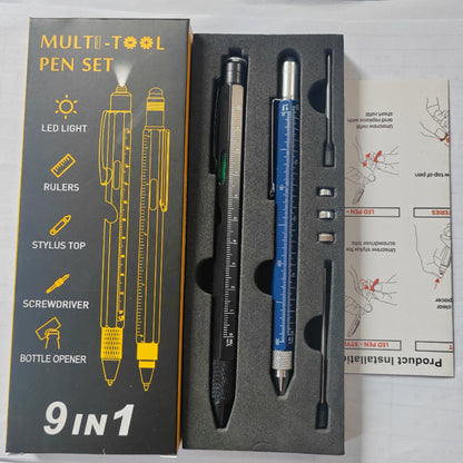 Multi-function 9-in-1 + 6 in 1 Tool Pens - Version II