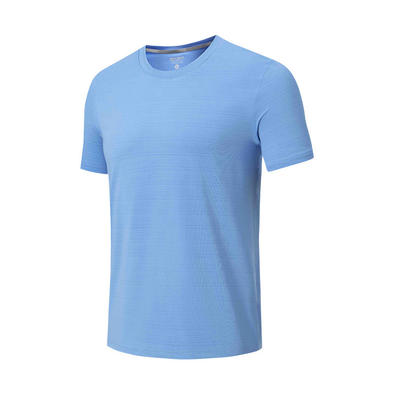 Crew Neck Workout Sports T-Shirt - (Quick-Drying)