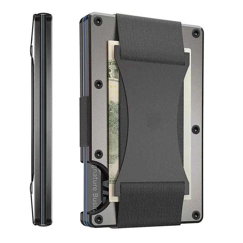 Metal Card Case - Carbon Fiber Wallet Wallet - RFID Anti-Theft