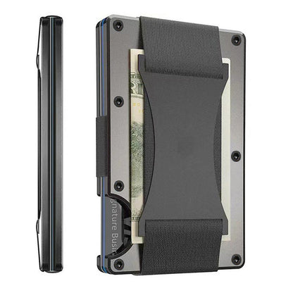 Metal Card Case - Carbon Fiber Wallet Wallet - RFID Anti-Theft