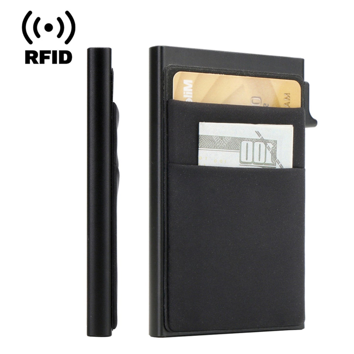 RFID Blocking Slim Lightweight Multi-Functional Card Holder