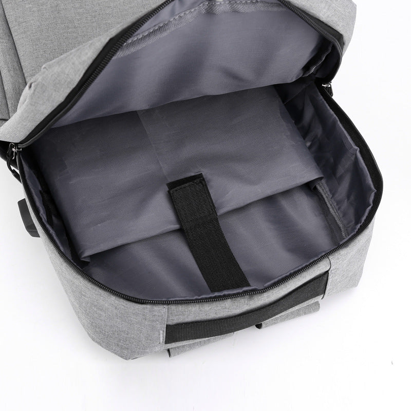 Business Computer Bag - Three-piece Backpack with USB