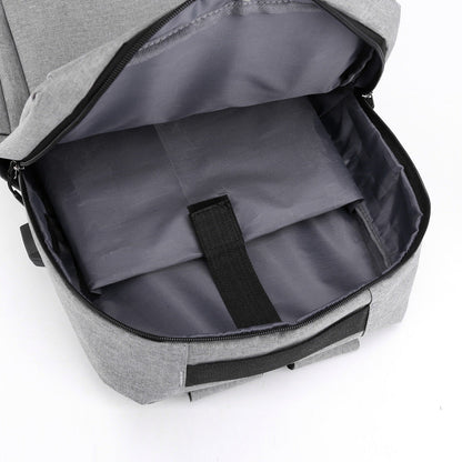 Business Computer Bag - Three-piece Backpack with USB