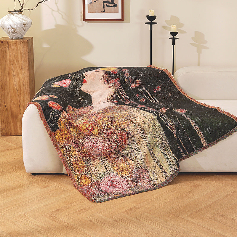 Home Decor Blanket-Elegant Lady