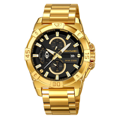 SKMEI-Fashion Business Men's Waterproof Quartz Watch-2399