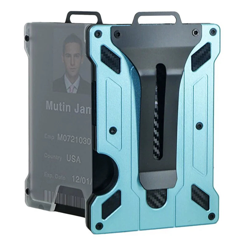 RFID Blocking Slim Lightweight Multi-Functional Card Holder