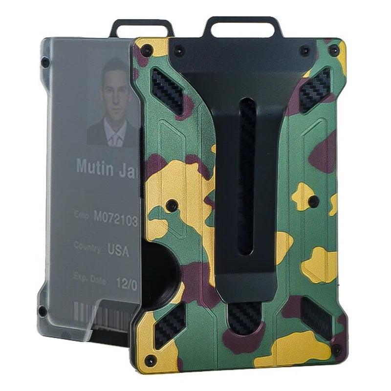 RFID Blocking Slim Lightweight Multi-Functional Card Holder