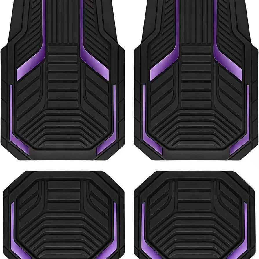 Car Floor Mats - 4-Piece Set (Easy to Maintain)