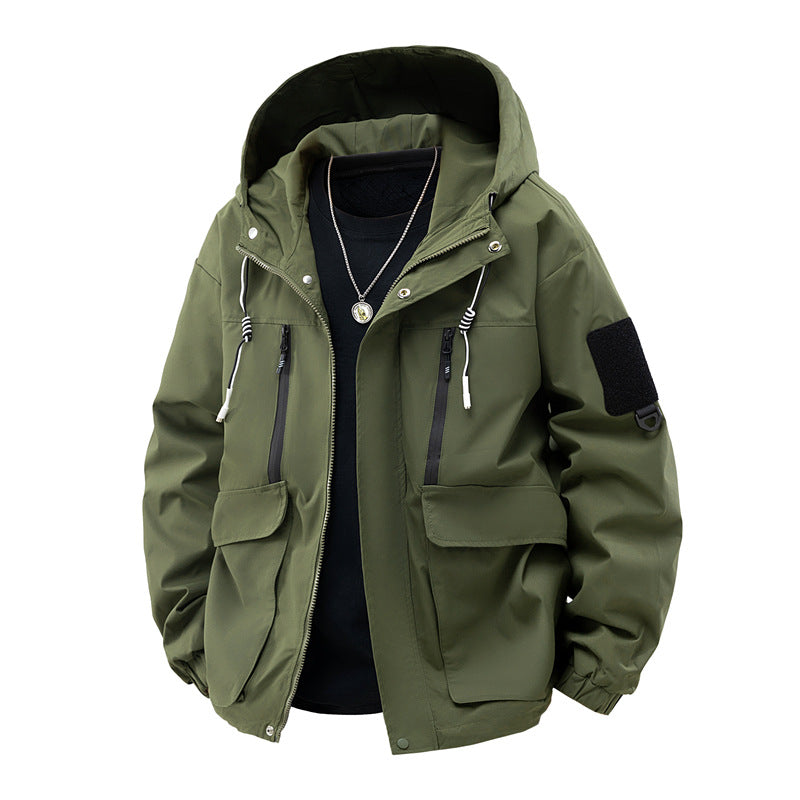 Velcro Versatile Jacket - Green