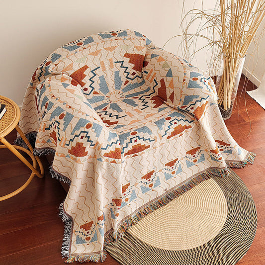 Home Decor Blanket-Yarn-Dyed