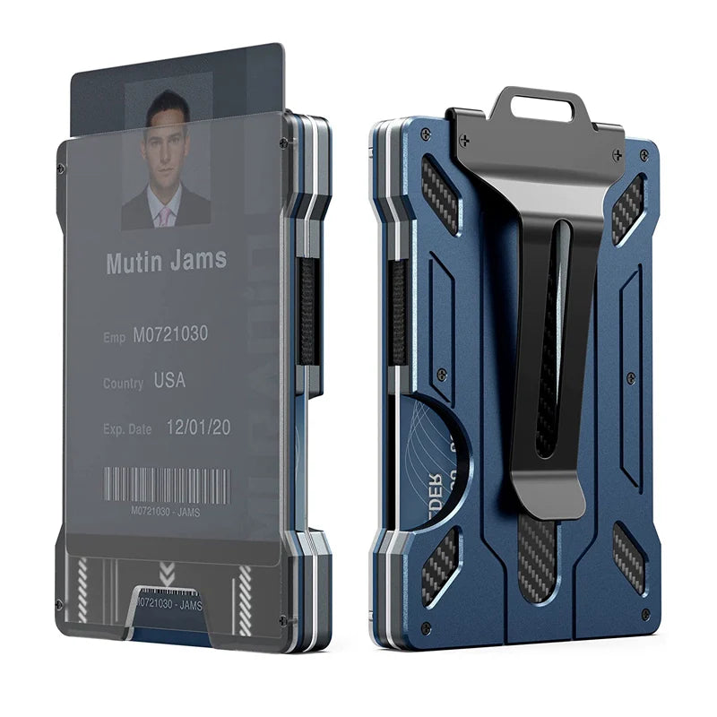 RFID Blocking Slim Lightweight Multi-Functional Card Holder