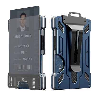 RFID Blocking Slim Lightweight Multi-Functional Card Holder