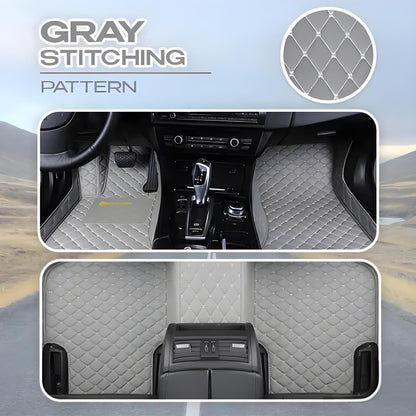 Car Floor Mats - Multi-Color Optional-5-Seat Set