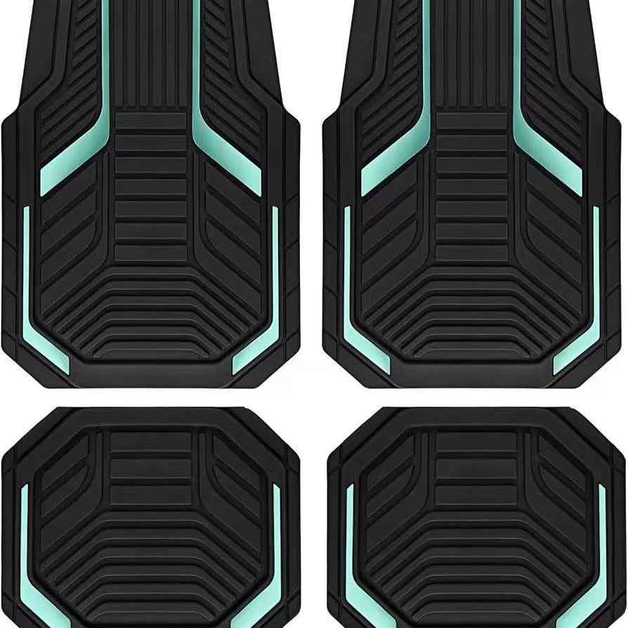 Car Floor Mats - 4-Piece Set (Easy to Maintain)