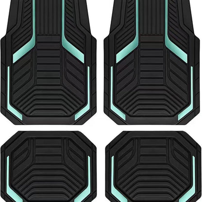 Car Floor Mats - 4-Piece Set (Easy to Maintain)