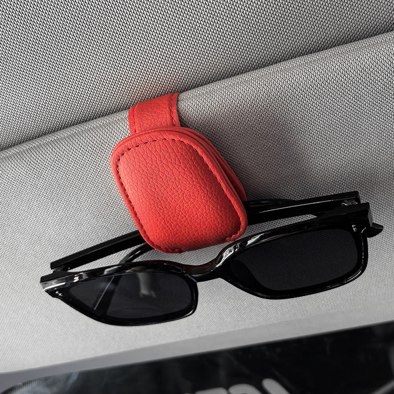 PU leather car eye clip（Multiple colors available）