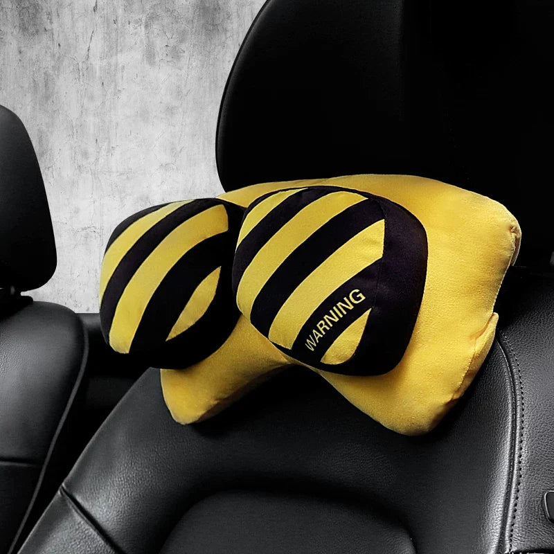 Car Headrest - Going Out Racing Headrest & Shoulder Cover& Throw Pillow