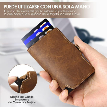 RFID Blocking Slim Lightweight Multi-Functional Card Holder