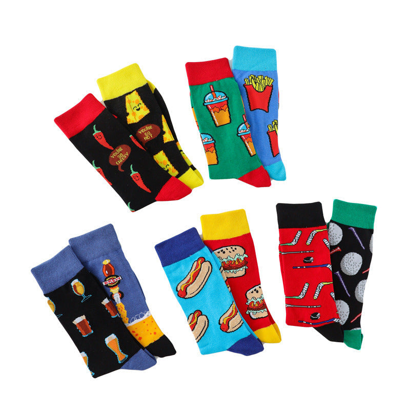 Trendy Men - Burger Fries Socks