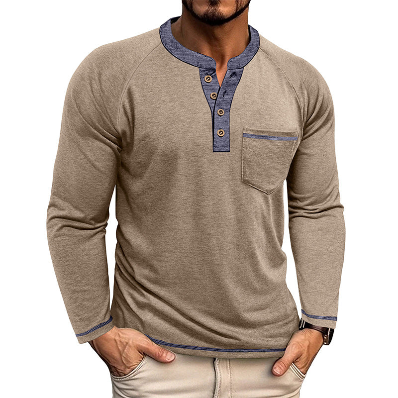 Autumn and Winter Men's Long Sleeve