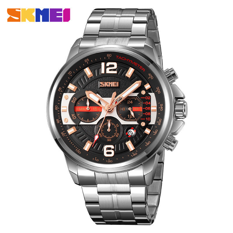 SKMEI-Fashion Business Men's Waterproof Quartz Watch-9332