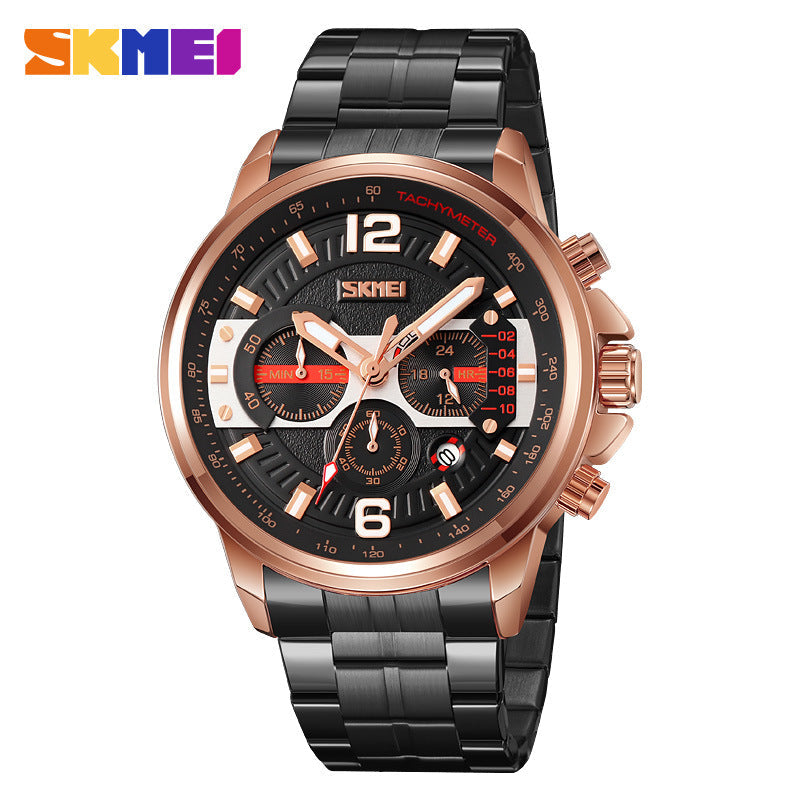 SKMEI-Fashion Business Men's Waterproof Quartz Watch-9332