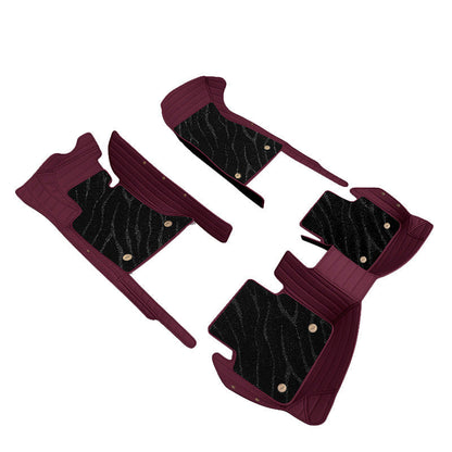Car Floor Mats with Thickened Non-Slip Nano Fleece Lining