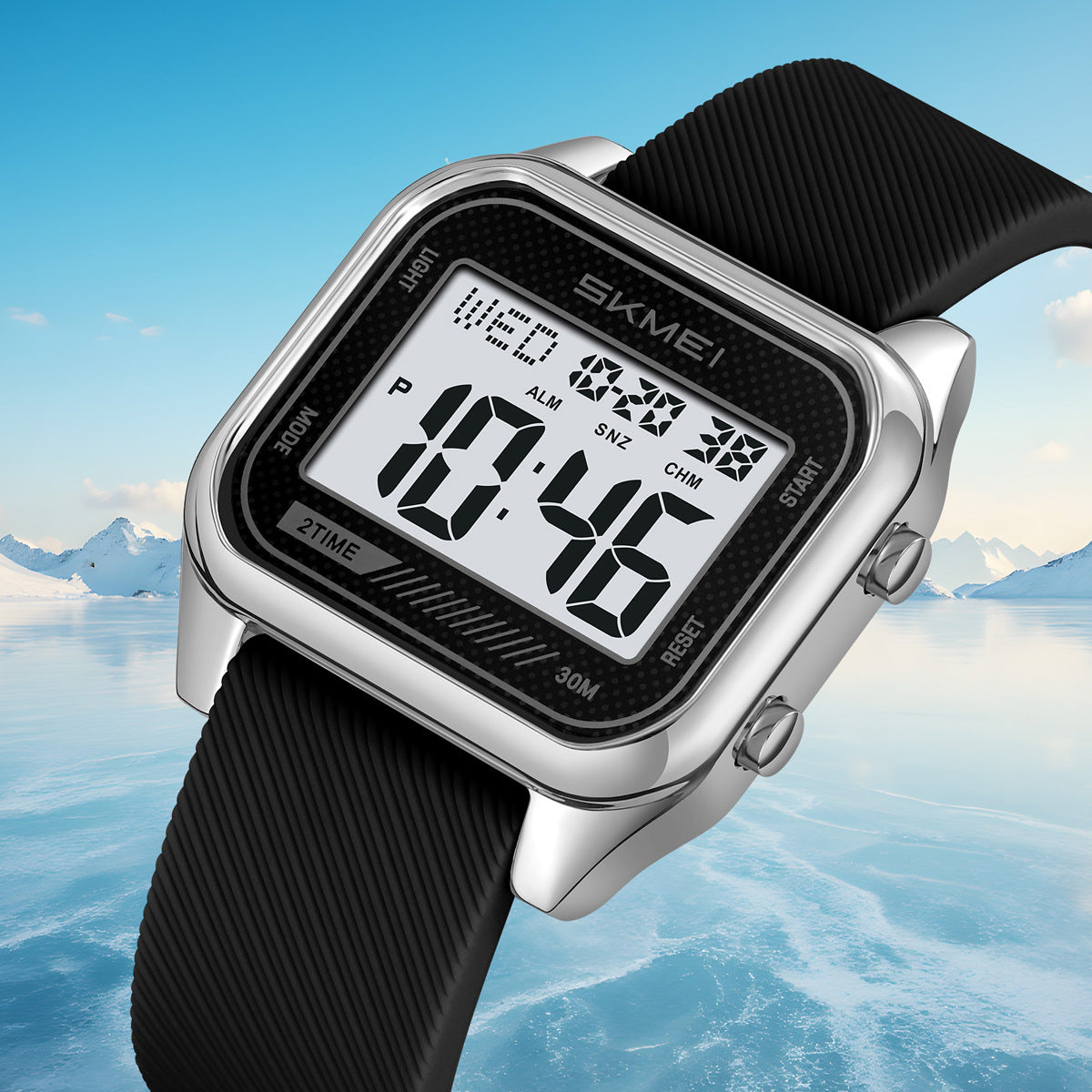 SKMEI - Waterproof Digital Sports Watch for Men-2496