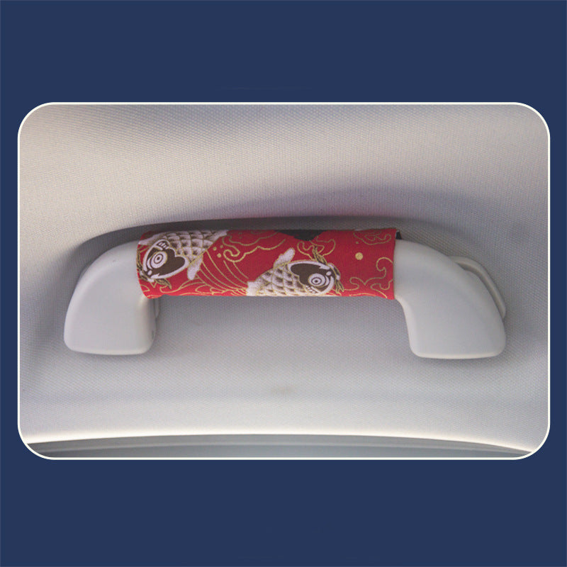 Car Interior- Roof Armrest Cover (with Velcro size -12 * 12.5cm)