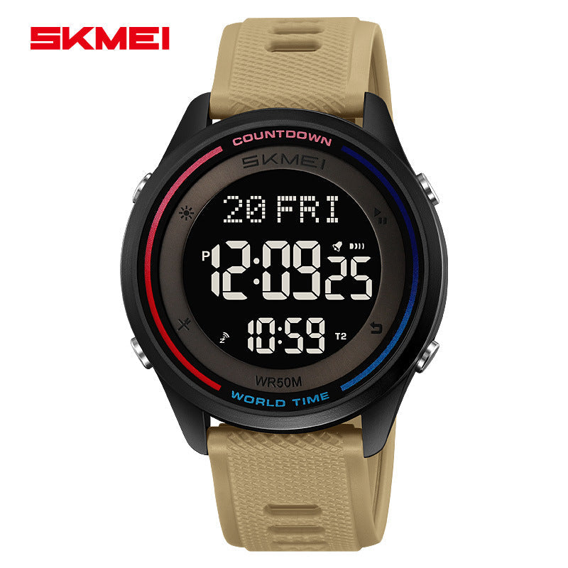 SKMEI - Waterproof Digital Sports Watch for Men - Outdoor Adventure Style-2348