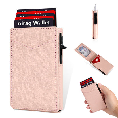 RFID Blocking Slim Lightweight Multi-Functional Card Holder