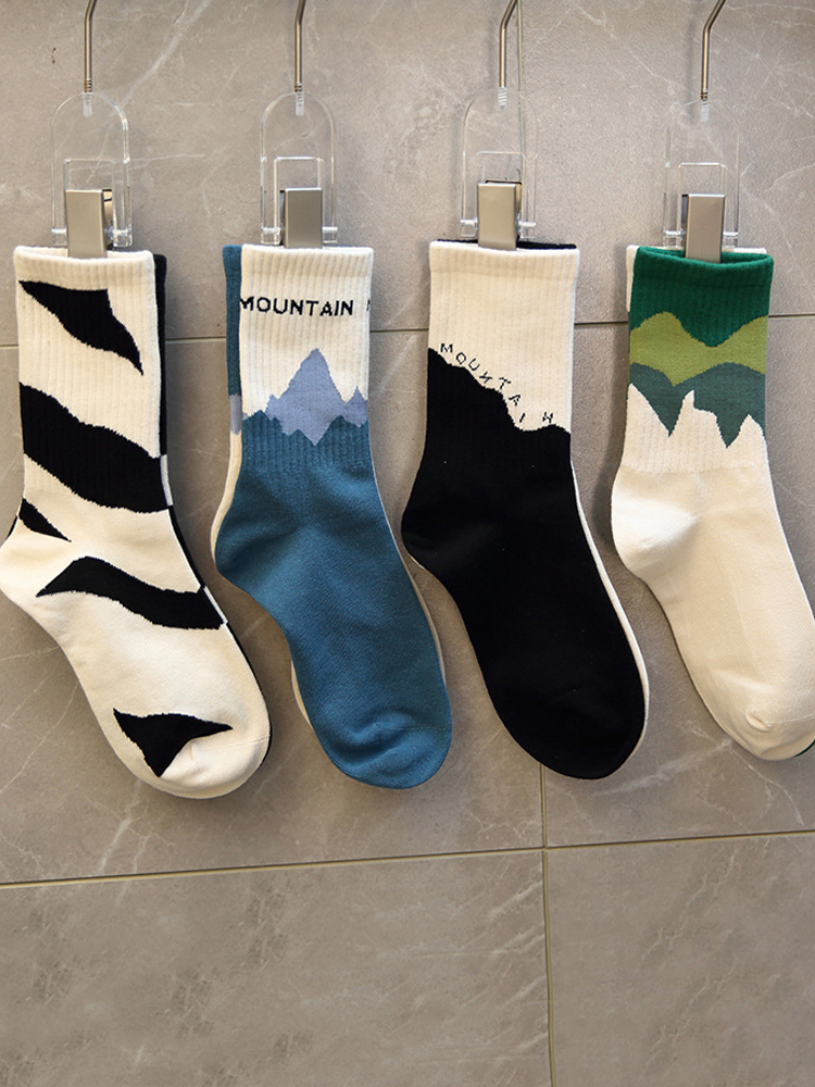 Men's  asymmetrical ins trendy street socks