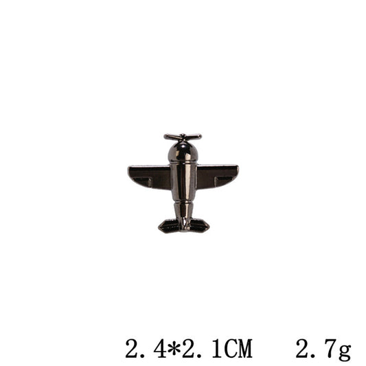 Prop Plane Travel Enamel Pin forBackpacks  by CAVE