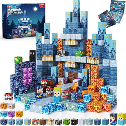 PIXEL CUBE Magnetic-[Blue Castle] 100pcs