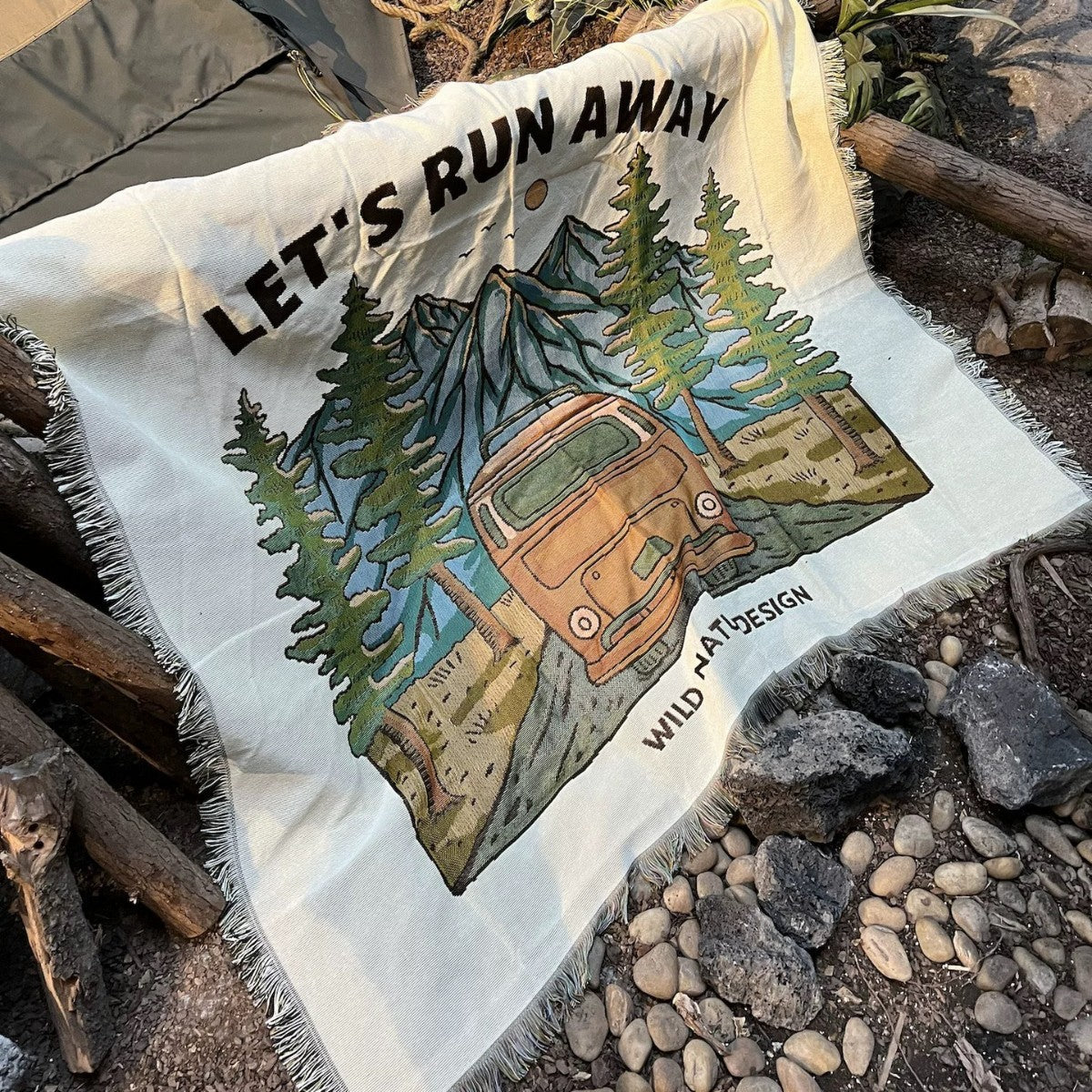 Home Decor Blanket-Forest Park