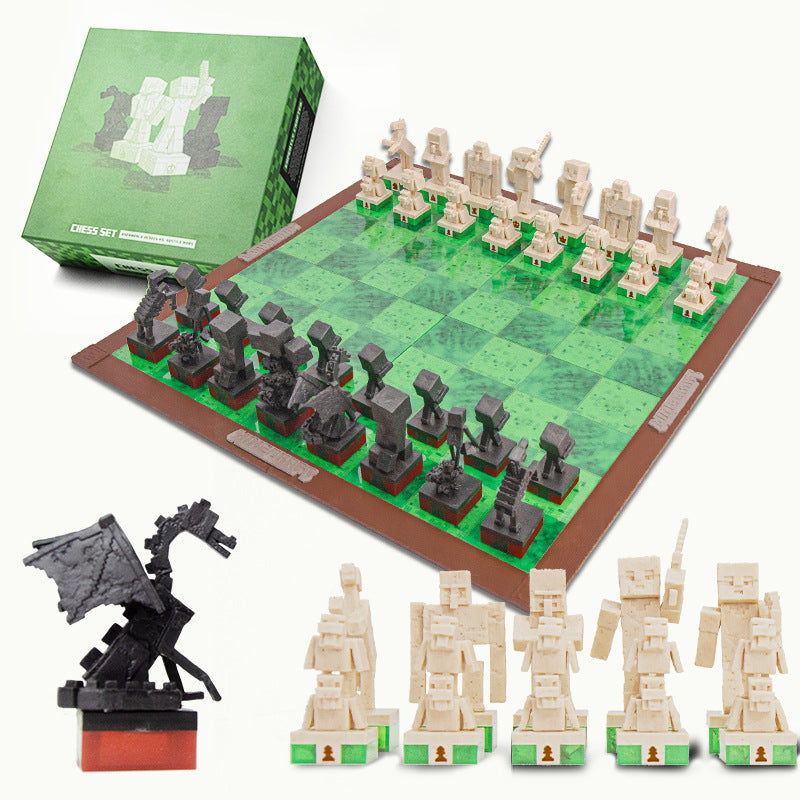 Pixel Worlds-Chess Set