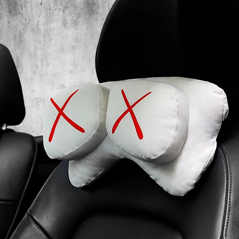 Car Headrest - Going Out Racing Headrest & Shoulder Cover& Throw Pillow