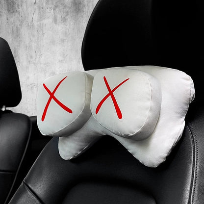 Car Headrest - Going Out Racing Headrest & Shoulder Cover& Throw Pillow