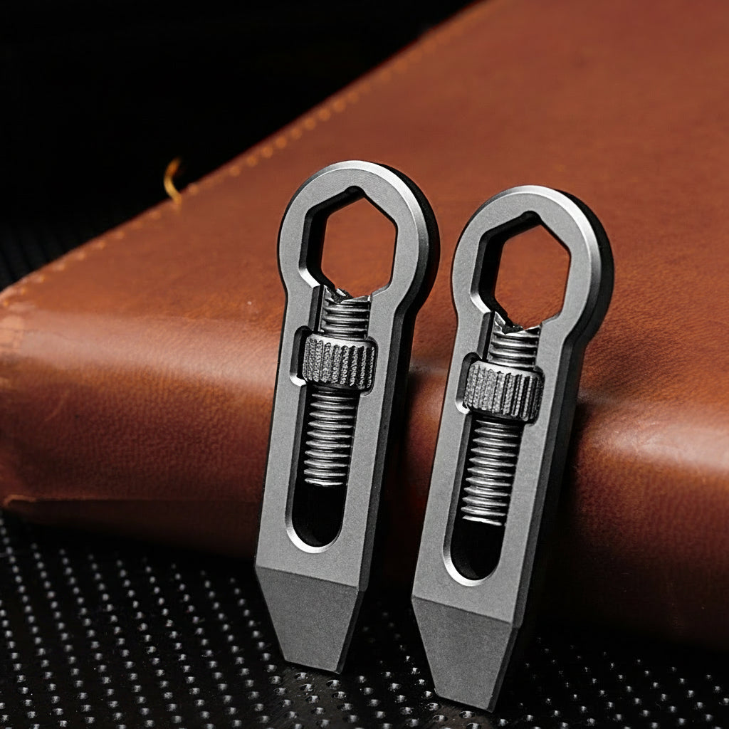 Multi-Functional Tools-Wrench keychain necklace