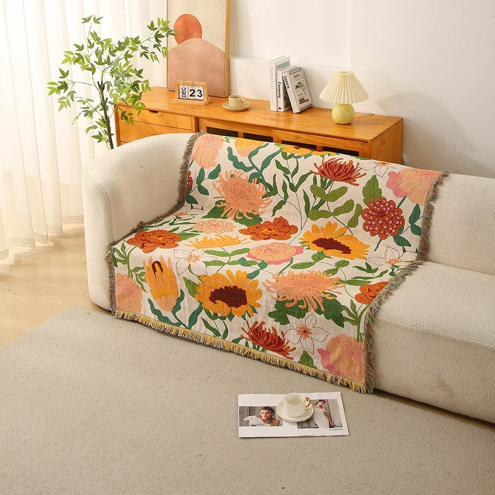 Home Decor Blanket-Marigold