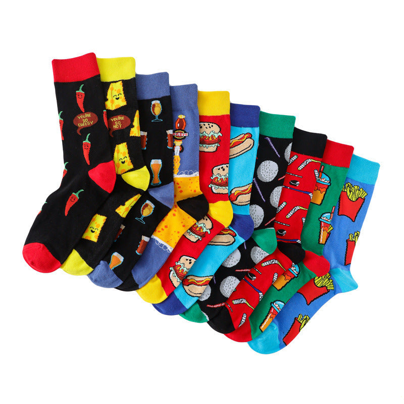 Trendy Men - Burger Fries Socks