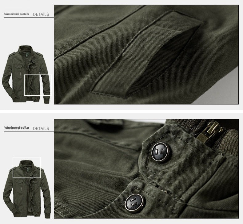 Stand-Up Jacket - Black