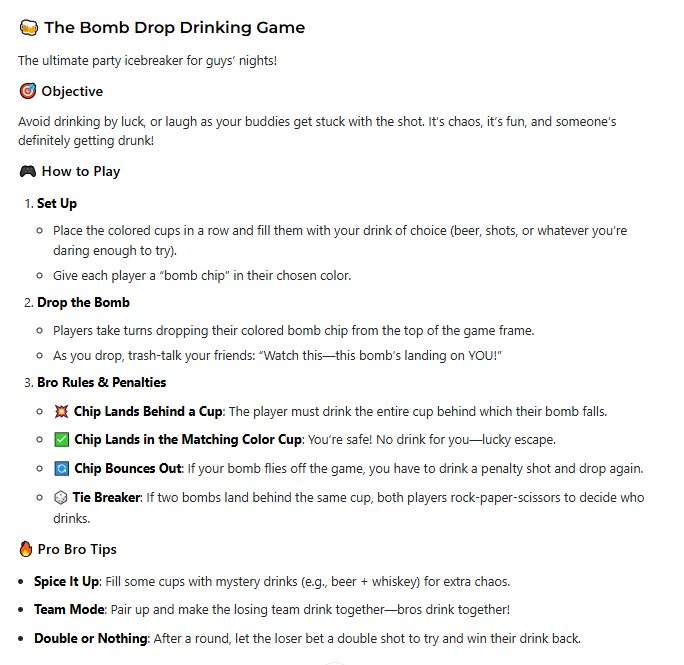 Party Games - Drinking Games