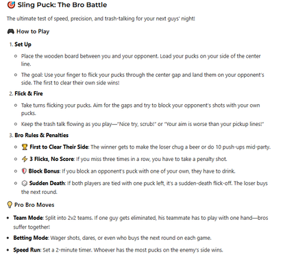 Party Game - Two-player battle