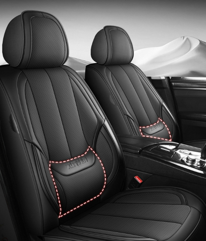 Car Seat Cushion - Sports Full Leather -Five-Seater Deluxe Edition