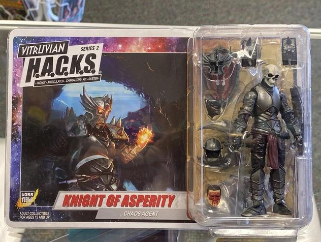 Knight Of Asperity - Vitruvian H.A.C.K.S Series Action Figure By Boss Fight Studio