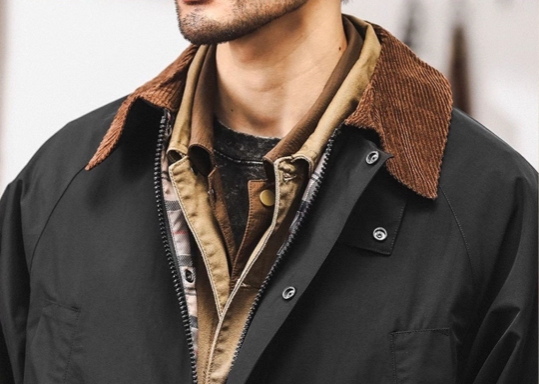 Vintage Field Jacket-Black