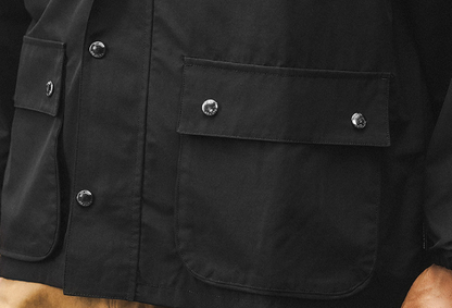 Vintage Field Jacket-Black