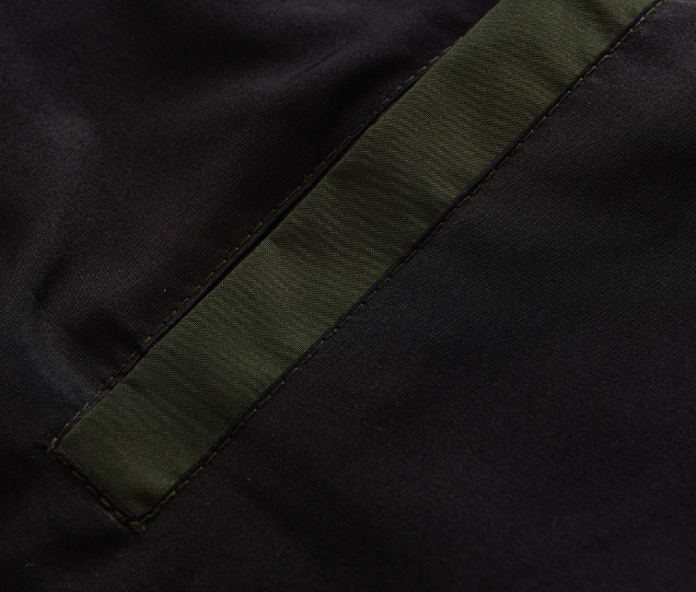 Fishtail Windproof Military Parka-Green